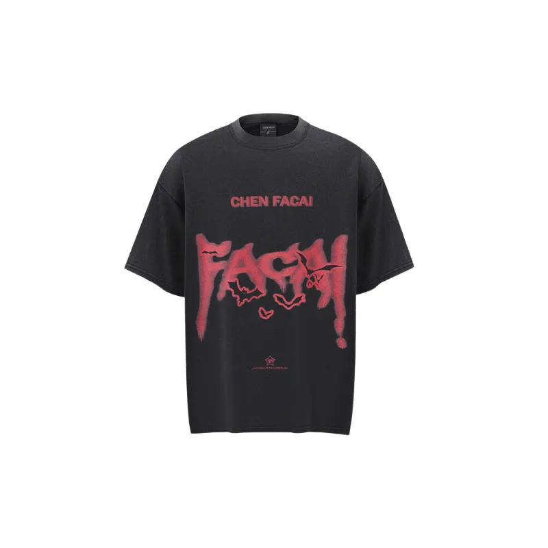 Preppy Loose 100% Cotton T Shirt-4