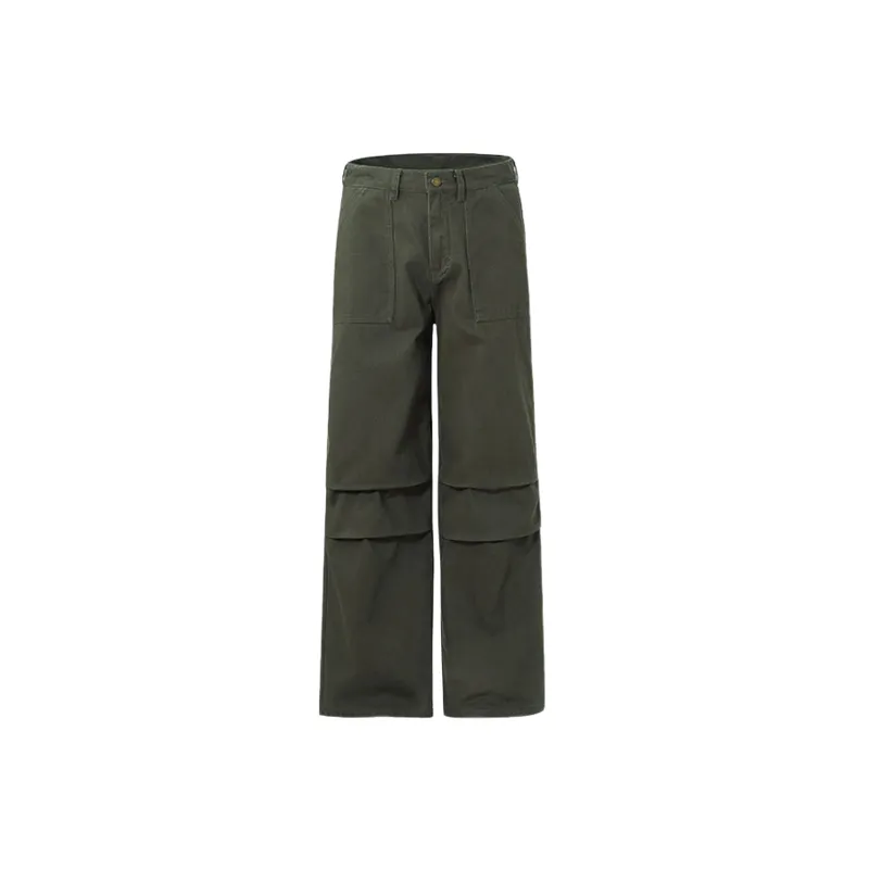Trendy Casual Cotton Cargo Pants-0
