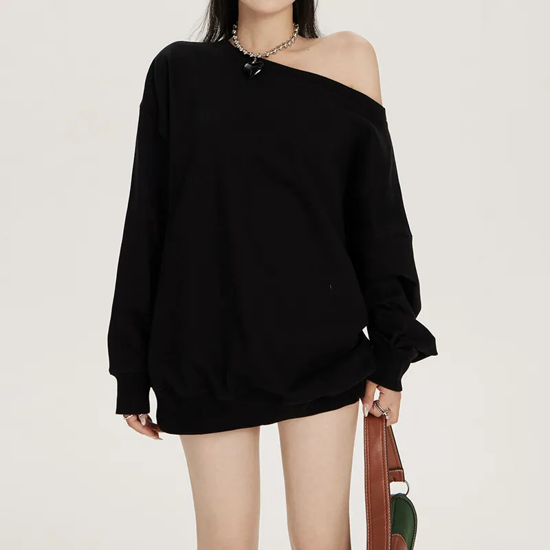 Fashionable Casual Cotton Sweatshirt Women-4