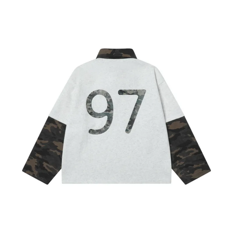 Street Fashion Cotton Blended Fabric Polo-1