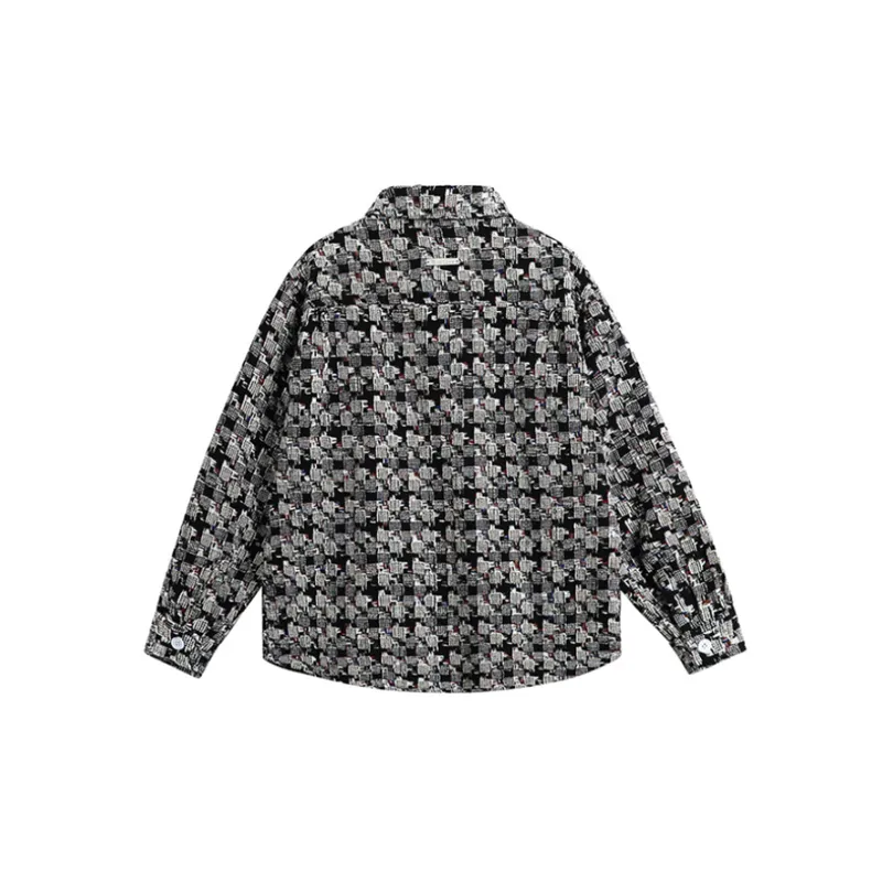 Retro Design Sense Loose Embroidered Jacket-5