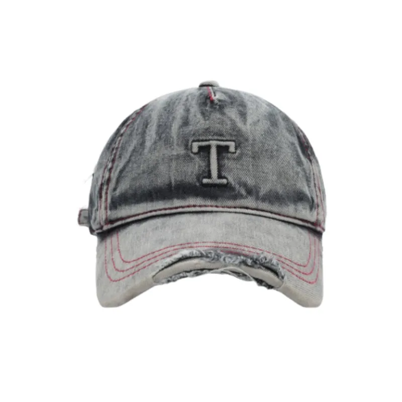 Retro Washed Peaked Cap-2