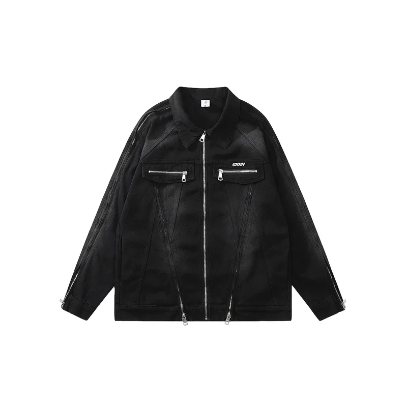 Retro Zipper Jacket-4