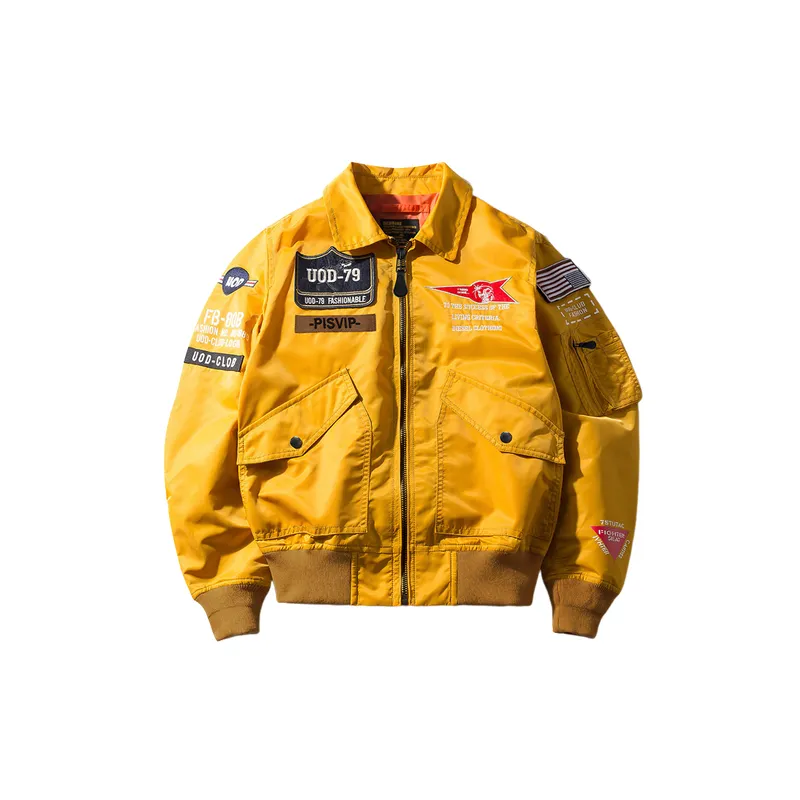 Casual Loose Nylon Jacket-0