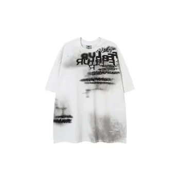 Casual Loose Combed Cotton T-Shirt