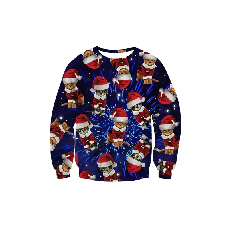 Casual Loose Air Layer Fabric Sweatshirt-3