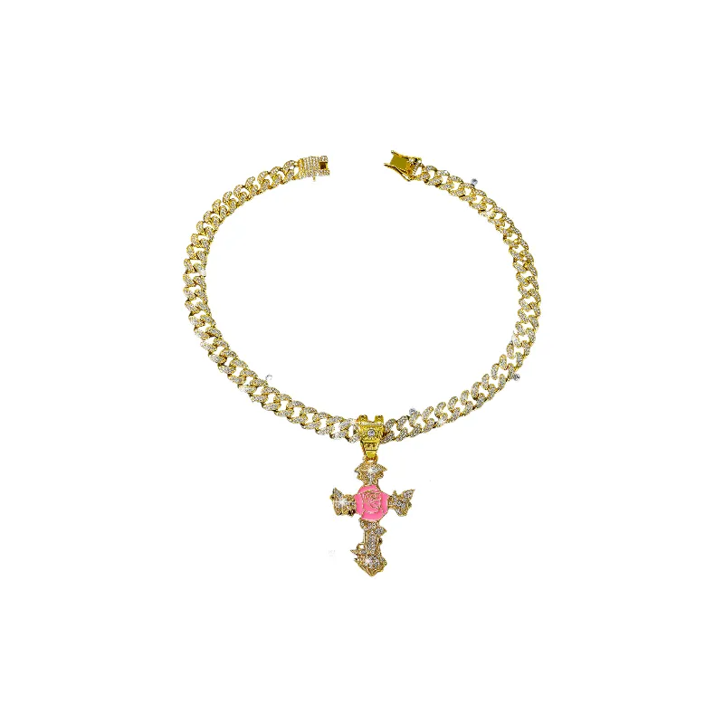Simple Plain Necklace Women-0