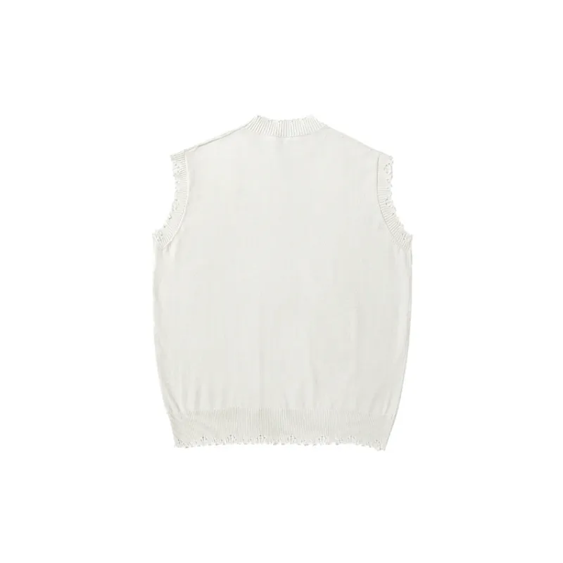 Fashionable Loose Sleeveless Vest-7