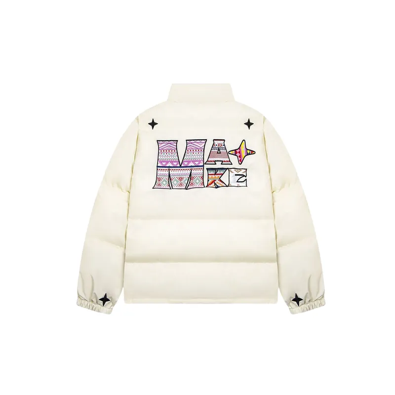 Street Warming Blended Synthetic Fabrics Quilted Jacket-1