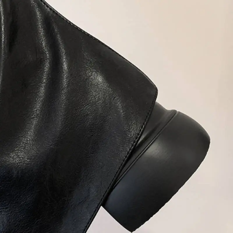Casual Fashionable Knee High Boots-4