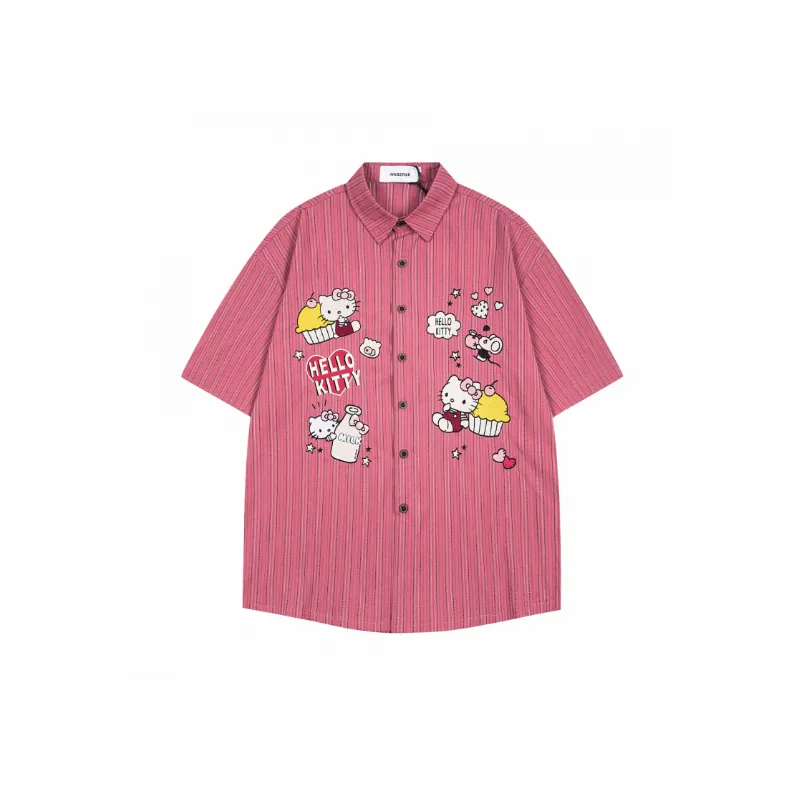 Cute Casual 100% Cotton Shirt-0