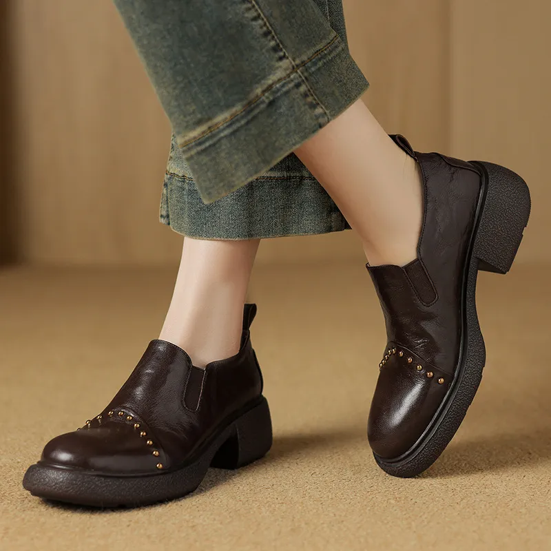 Fashionable Studded Loafer-2