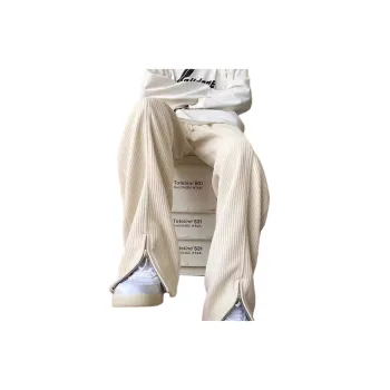 Straight Leg Casual Trendy Wide Leg Pants