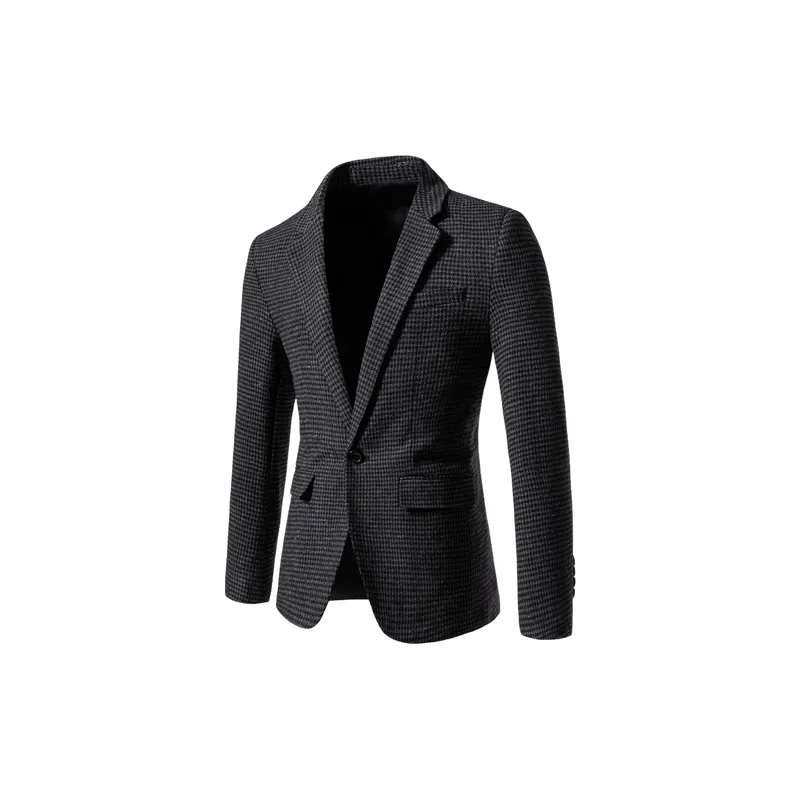 Casual Glamorous Blended Synthetic Fabrics Business Suit-4