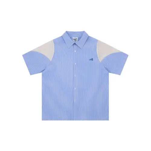 Sporty Breathable Striped Cloth Shirt Unisex