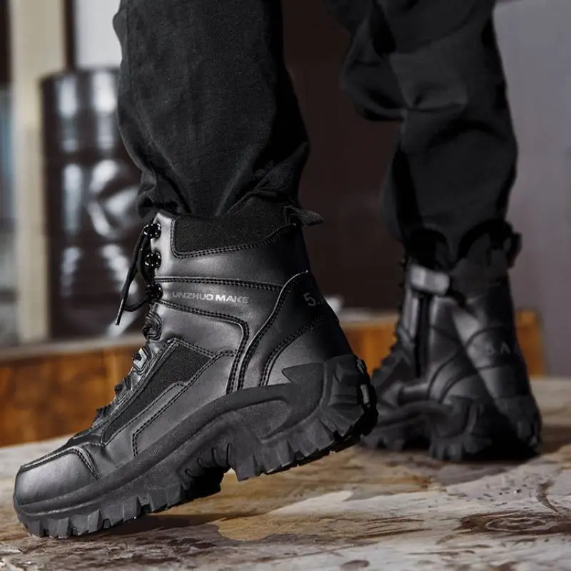 Casual Breathable Zipper Snow Boots-2