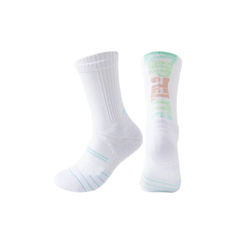 Casual Simple Polyester Cotton Mid Calf Sock-3