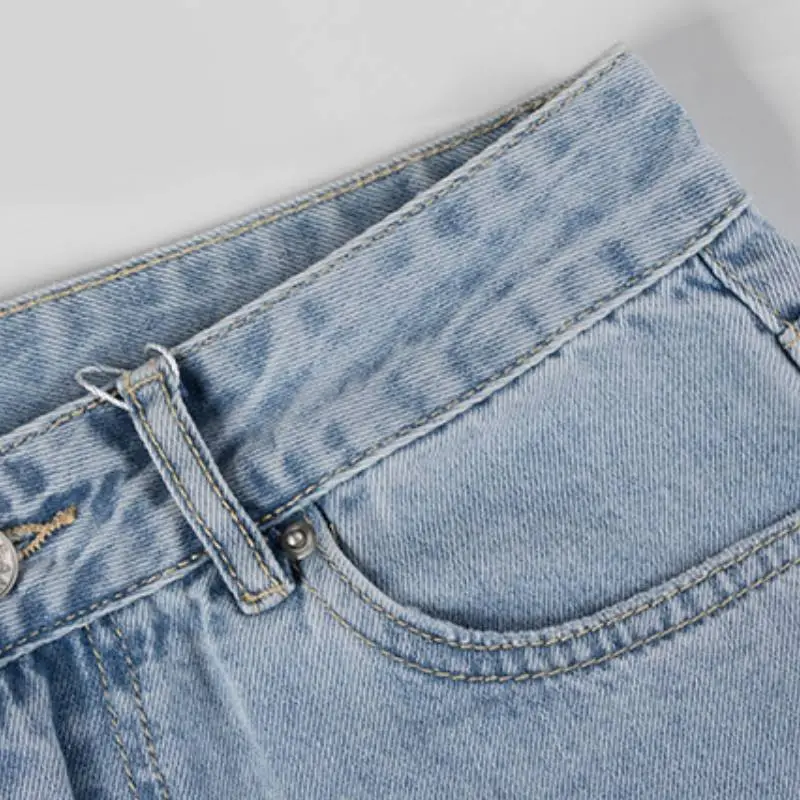 Fashionable Loose Jeans Women-5