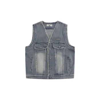 Casual Trendy Denim Vest