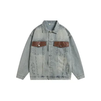 Fashion Washed Denim Jacket