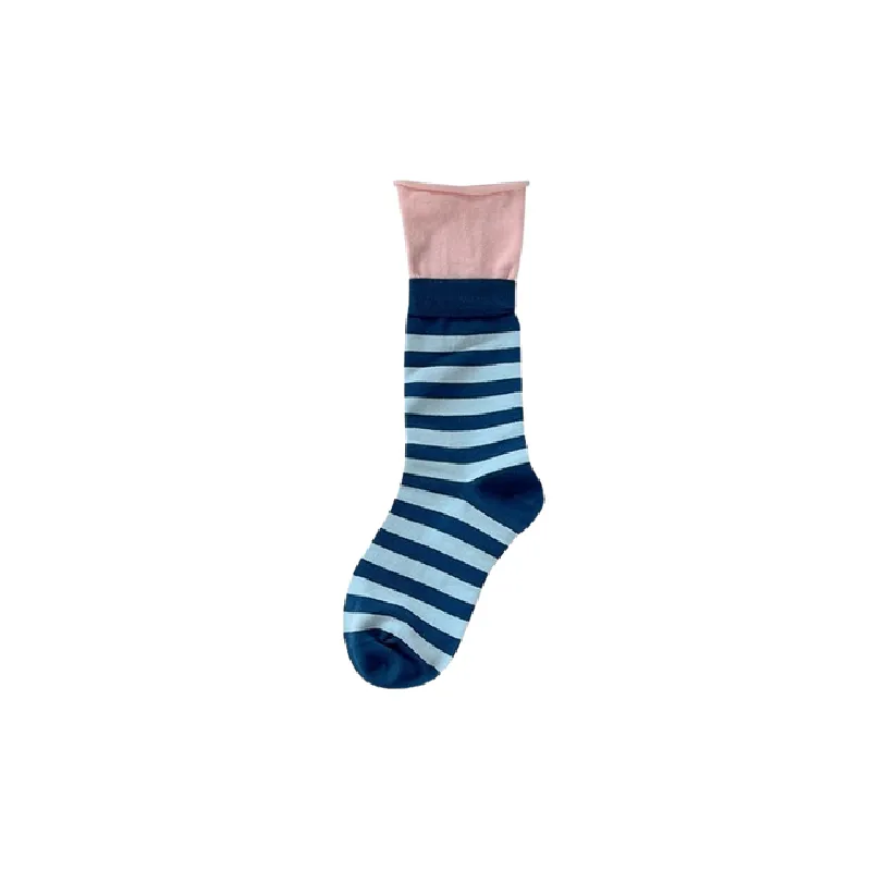 Basics Simple Polyester Mid Calf Sock-0