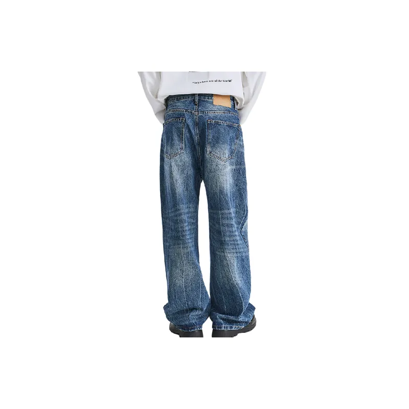 Fashion Washed Jeans-3