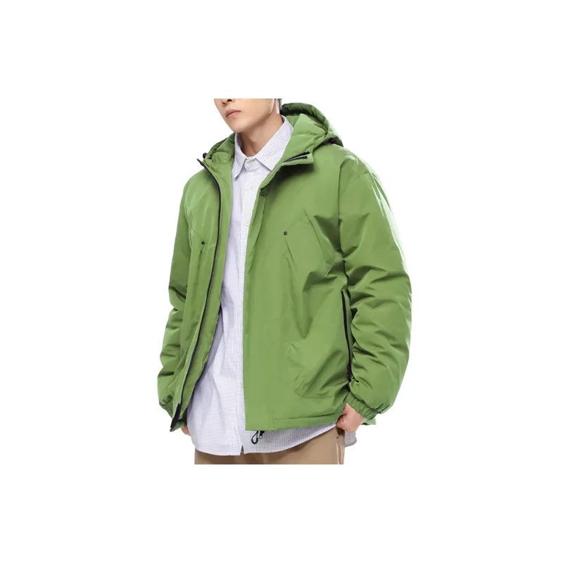 Waterproof Warm Polyester Quilted Jacket-12