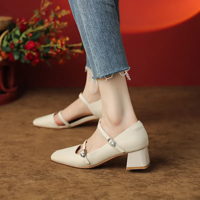 Elegant Plain High Heels-2