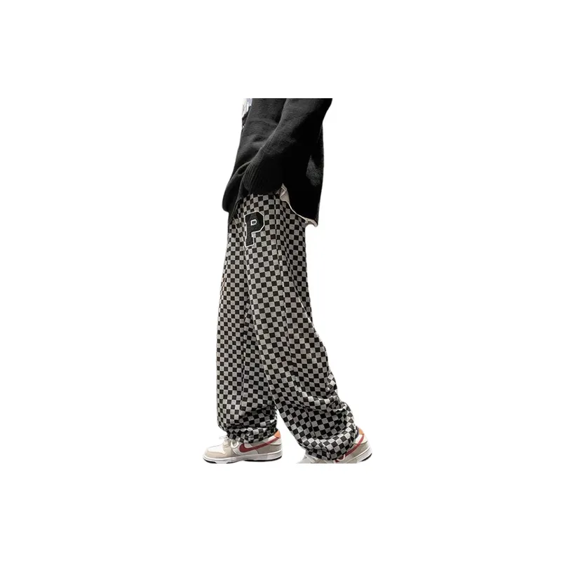 Hip Hop Checkered Sweatpants