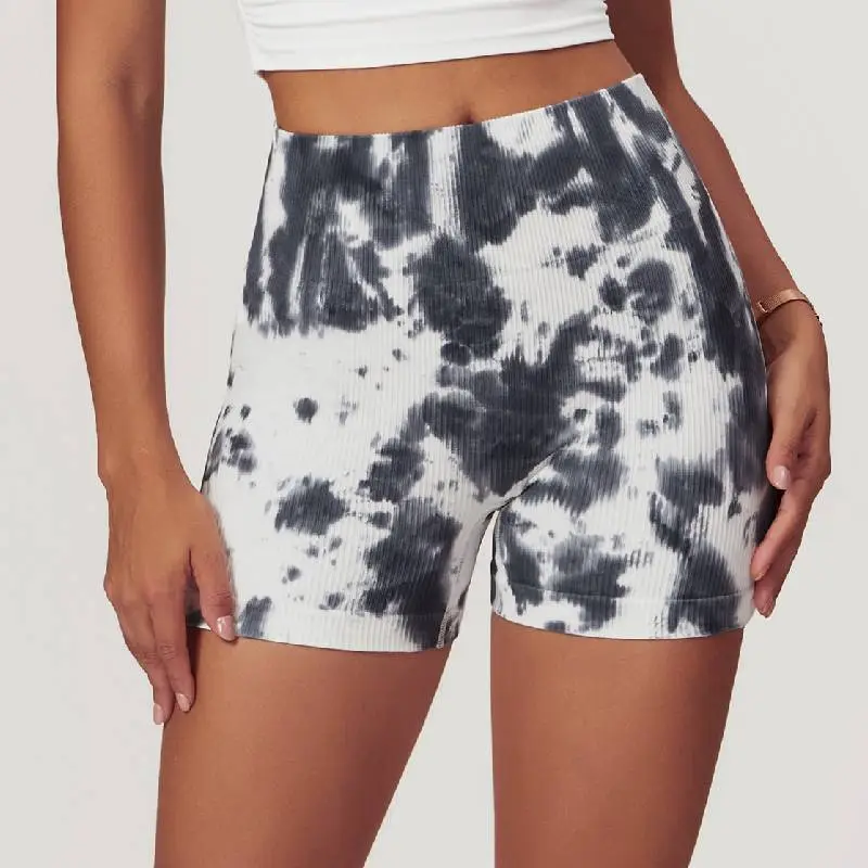 Sporty Funky Sports Shorts Women-3