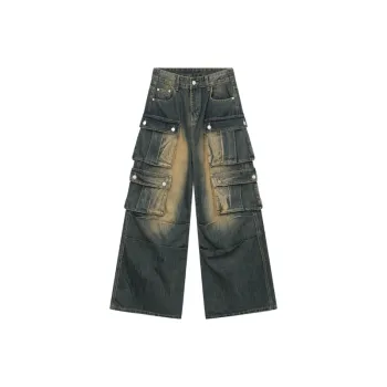 Multi pocket Cargo Jeans