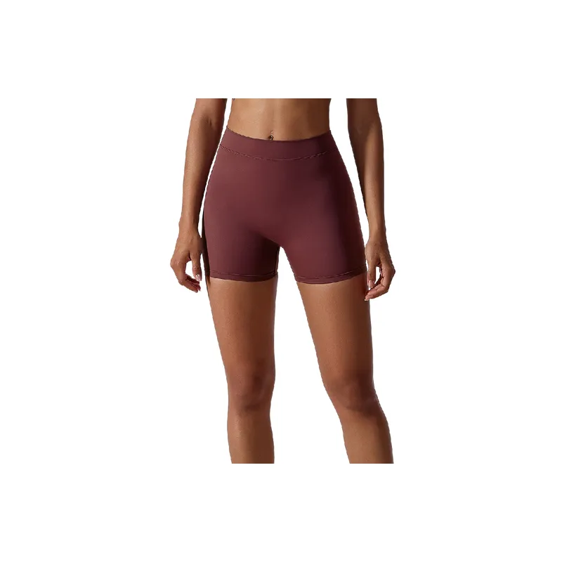 Casual Fashionable Nylon Spandex Blend Sports Shorts Women-8