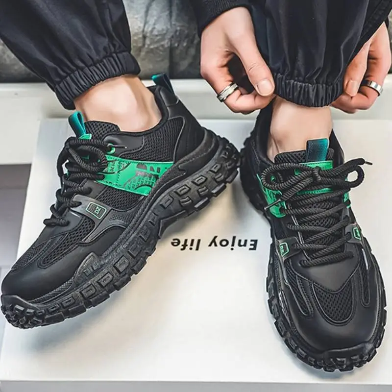 Sporty Breathable Chunky Sneakers-5