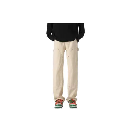 Fashionable Loose Blended Synthetic Fabrics Casual Pants