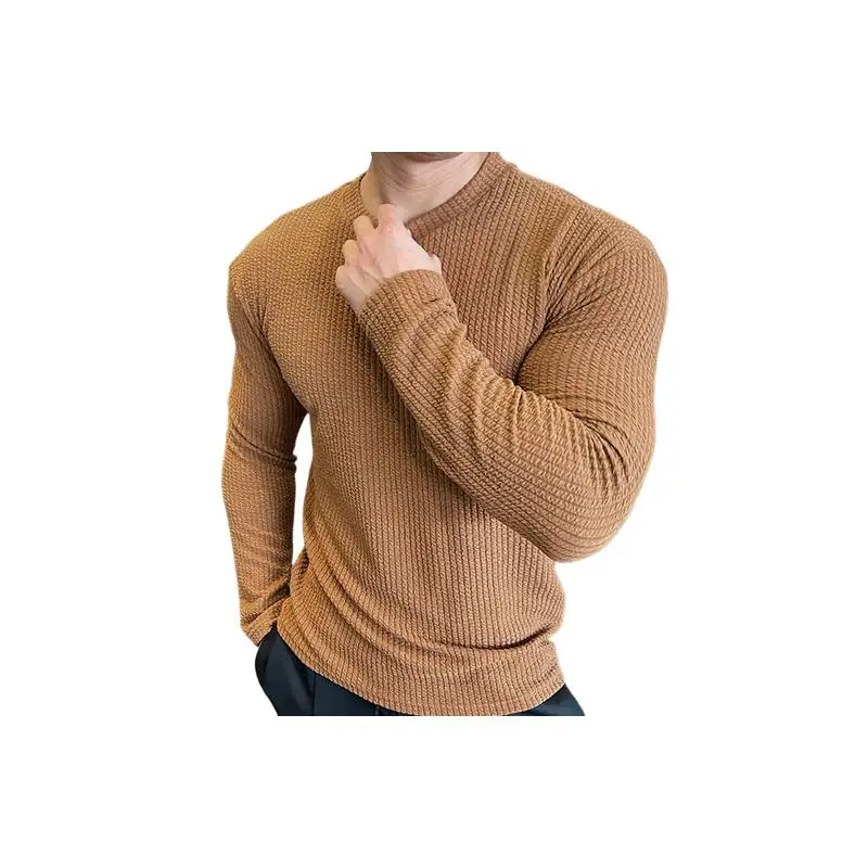Fashionable Simple Snakeskin Fabric T Shirt-6