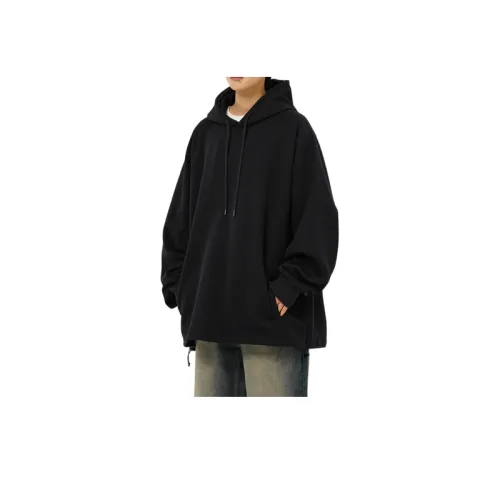 Solid Color Pullover Hooded Sweater