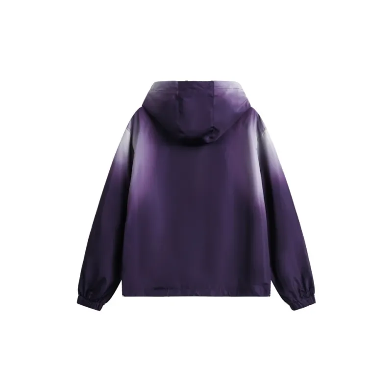 Retro Mountain Loose Gradient Outdoor Hooded Jacket-1