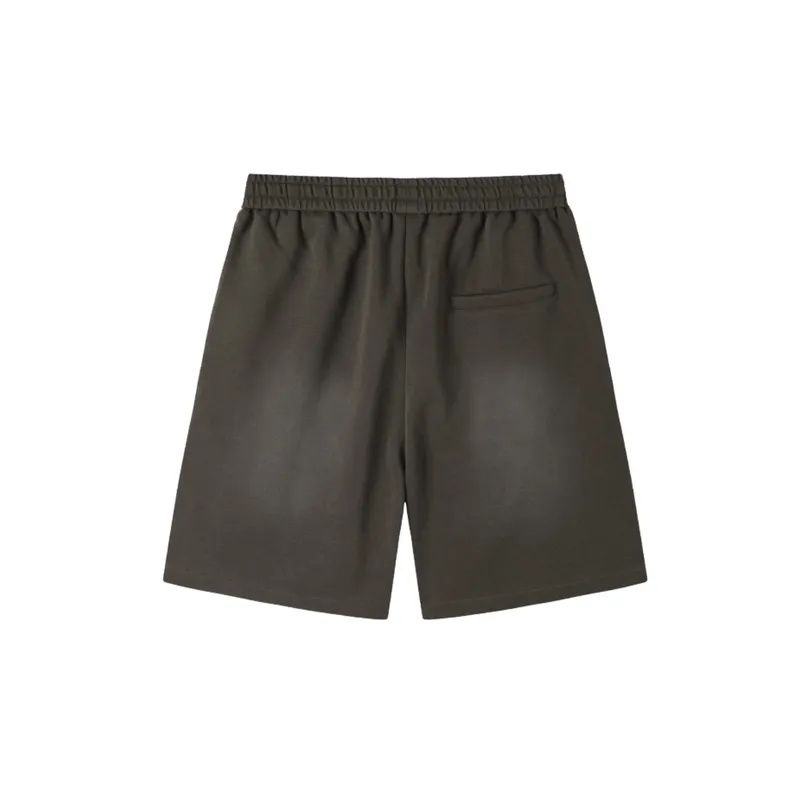 Retro Loose Hip Hop Work Shorts-3