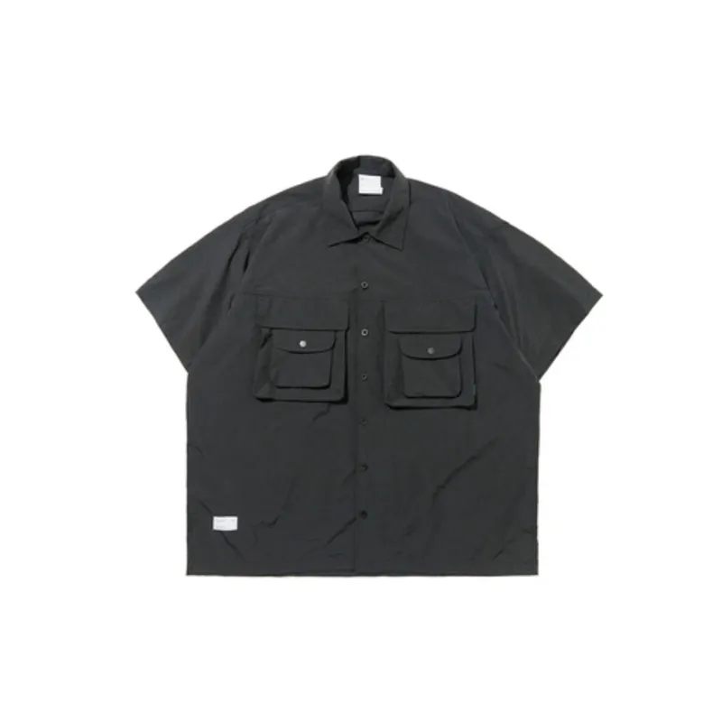 Loose Short Sleeve Shirt-0