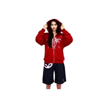 Casual Loose Polyester Hoodie