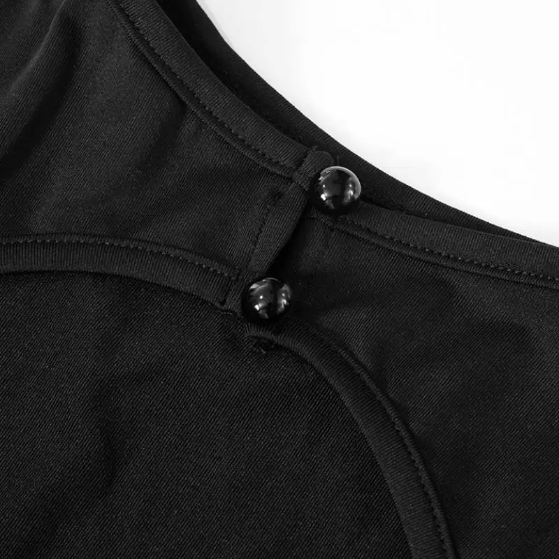 Fashionable Skin friendly Polyester Dress Women-3