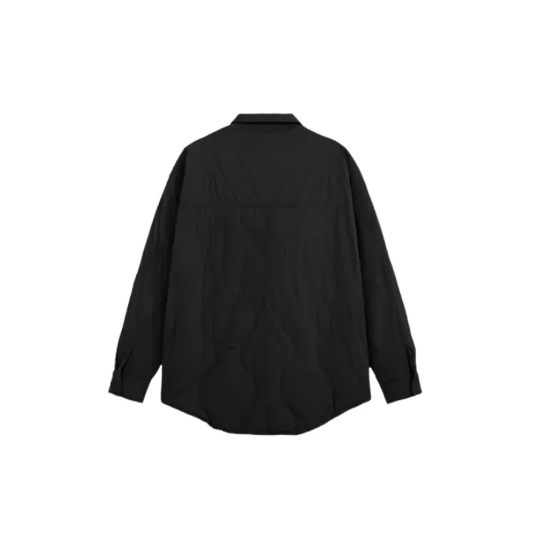 Simple Warming White Duck Down Jacket-9