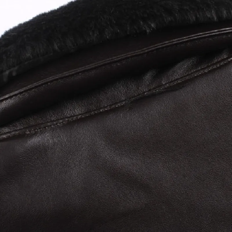 Simple Basics Leather Jacket-5