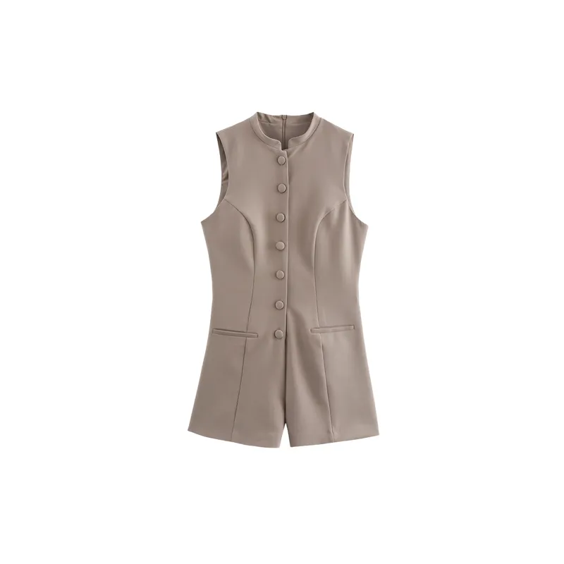 Casual Loose Polyester Bodysuit Women