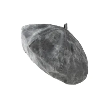 Retro Denim Beret