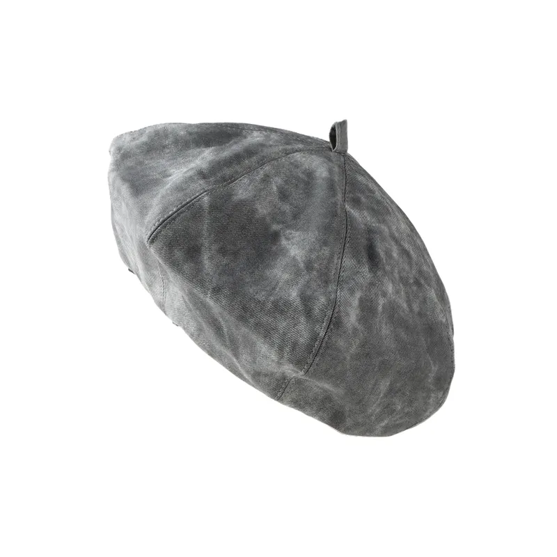 Retro Denim Beret-3