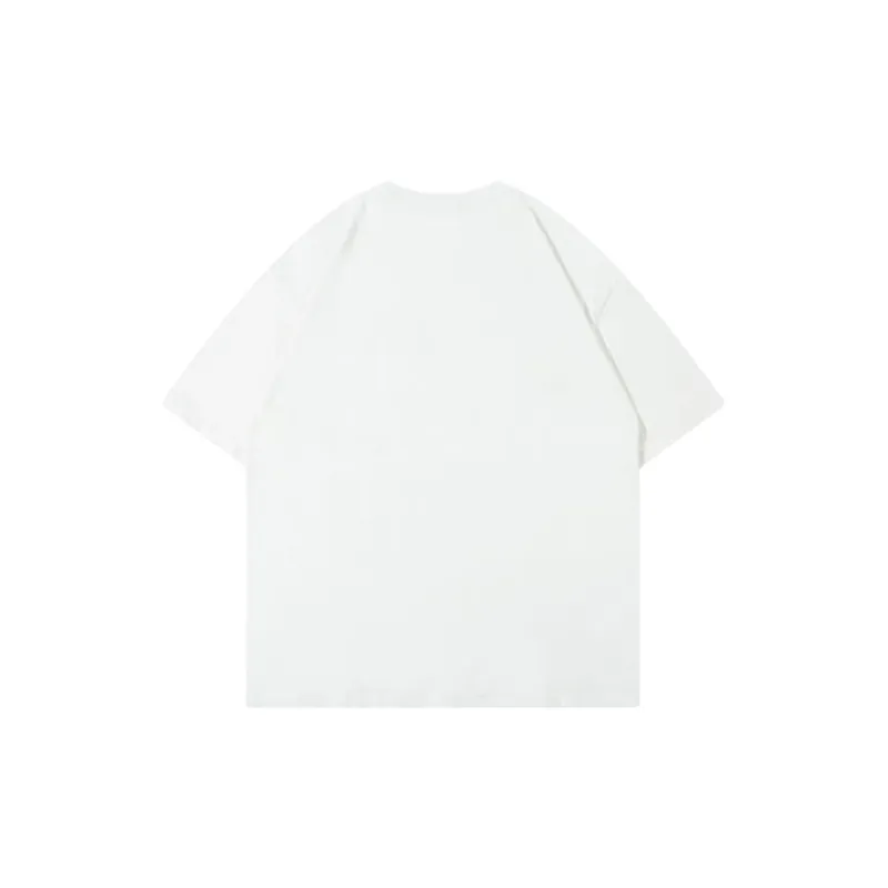 Graffiti Letter Short sleeved T shirt-3