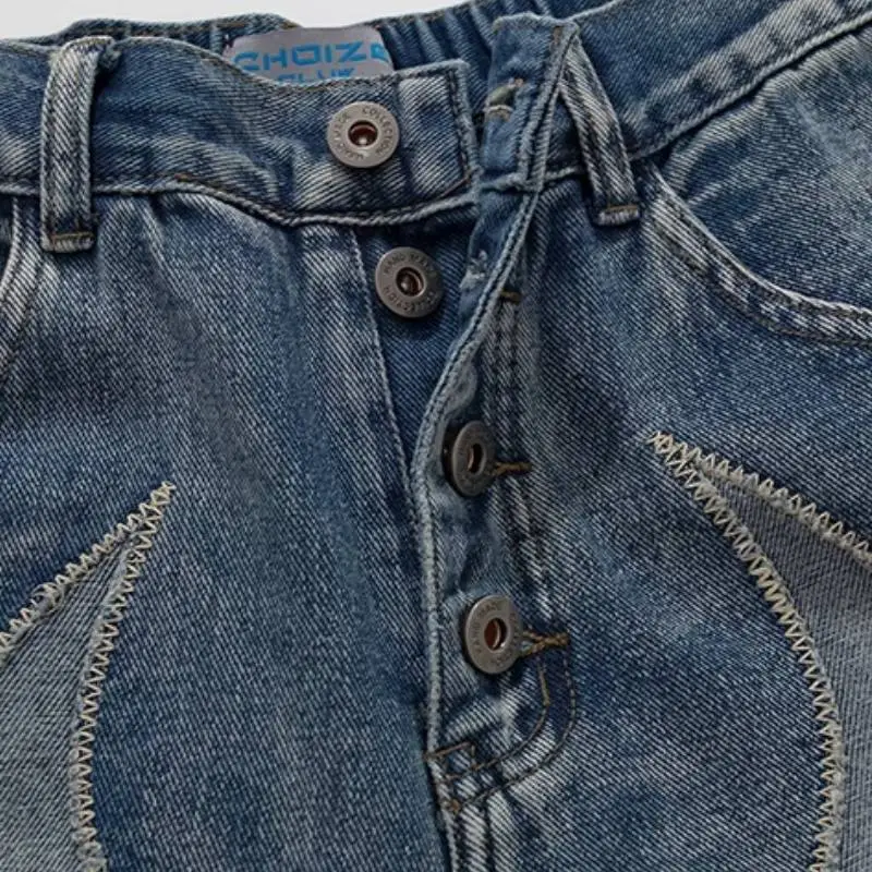 Fashionable Simple Jeans-4