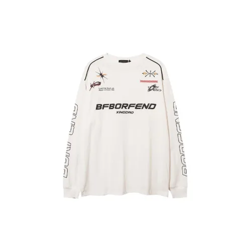Trendy Racing Style Letter Print Sweatshirt