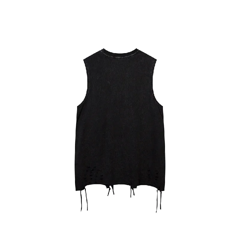 Casual Butterfly Cotton Vest-1